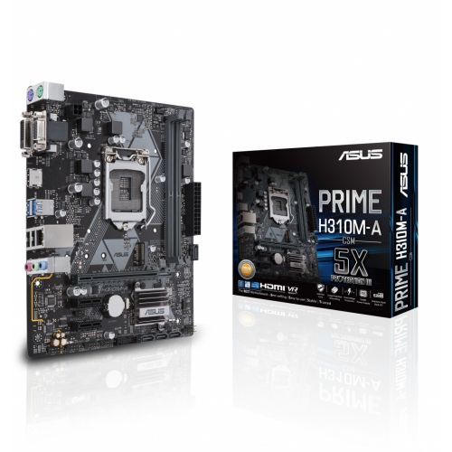 MOTHERBOARD ASUS PRIME H310M-A H310 DDR4 HDMI VGA ATX
