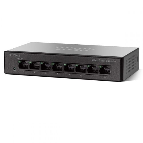 SWITCH CISCO SERIE 110, 8 PTOS GE, DESKTOP, NO ADMIN, (SG110D-08-NA)