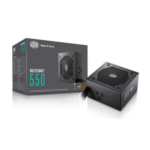 FUENTE DE PODER COOLER MASTER 550W MASTERWATT 80+BRONCE TUF MPX-5501-AMAAB-SF