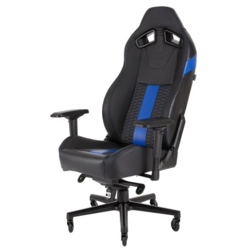 SILLA CORSAIR GAMING T2 ROAD RECLINABLE 4D BLACK/BLUE CF-9010009-WW