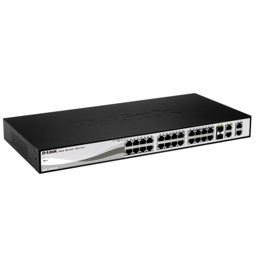SWITCH DE 24 PUERTOS D-LINK/FAST ETHERNET/ESCRITORIO/PUG&PLA DES-1024A