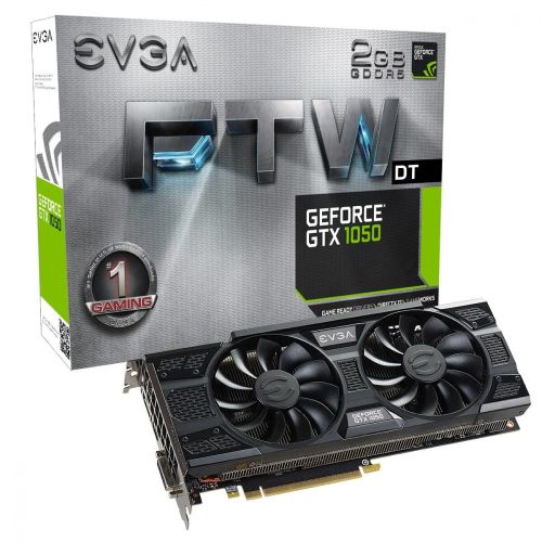 TARJETA DE VIDEO EVGA GTX 1050 FTW DT 2GB/DDR5/128BIT