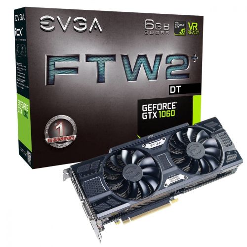 TARJETA DE VIDEO EVGA GTX 1060 FTW2 DT 6GB/DDR5/192BIT