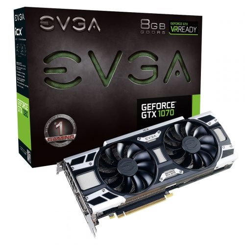 TARJETA DE VIDEO EVGA GTX 1070 SC GAMING 8GB/DDR5/256BIT