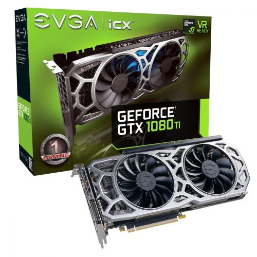 TARJETA DE VIDEO EVGA GTX 1080 TI SC2 GAMING 11GB/DDR5X/352B