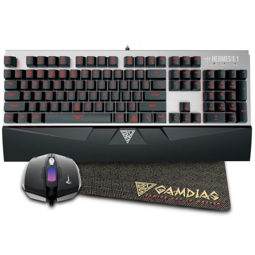 KIT TEC/MOUSE GAMDIAS HERMES E1 COMBO