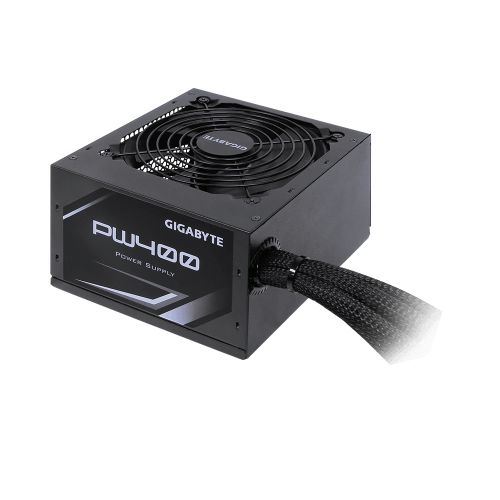 FUENTE DE PODER GIGABYTE GP-PW400 ATX 400W 80 PLUS 120mm Silent Fan SATA x 3 PCI-e 6+2 Pin x 1