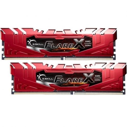 MEMORIA RAM DDR4 GSKILL FLARE X 2x16GB 2400MHZ ROJO RYZEN