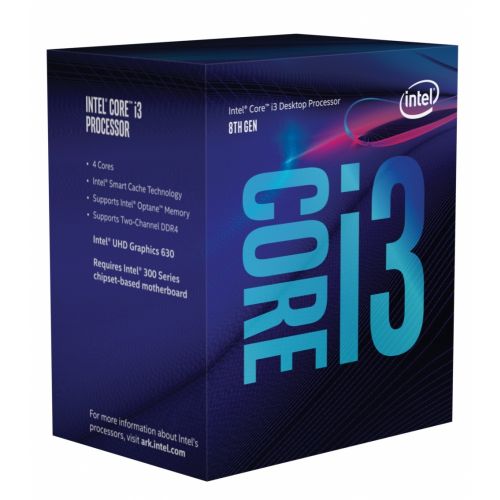 CPU INTEL CORE I3 8350K 4 NUCLEOS (4GHz) 8MB 14NM 91W (BX80684I38350K)