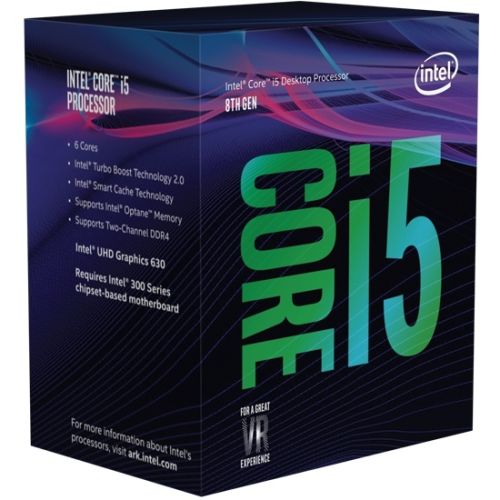 CPU INTEL CORE I5 8400 2.8GHZ 9MB 65W SOC1151 8TH GEN (BX80684I58400)