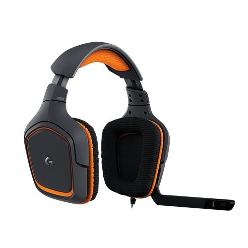 DIADEMA LOGITECH G231 GAMING NEGRO MICROFONO (981-000626)