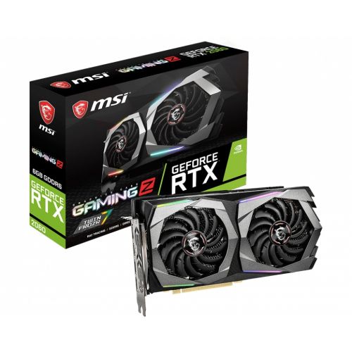 TARJETA DE VIDEO MSI GEFORCE RTX 2060 GAMING Z 6GB/DDR6/192B