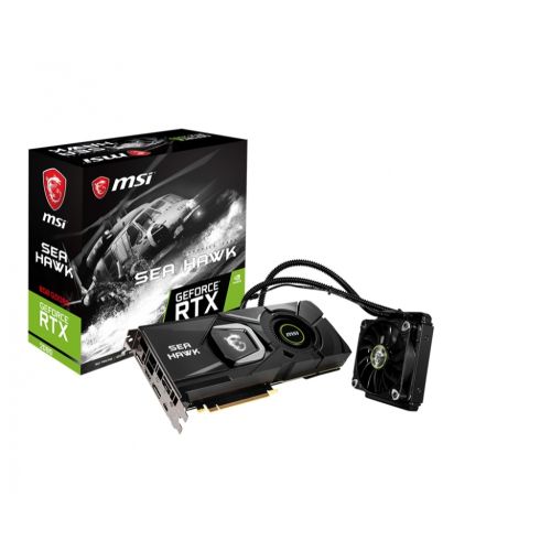 TARJETA DE VIDEO MSI GEFORCE RTX 2080 SEA HAWK X 8GB/DDR6/256B
