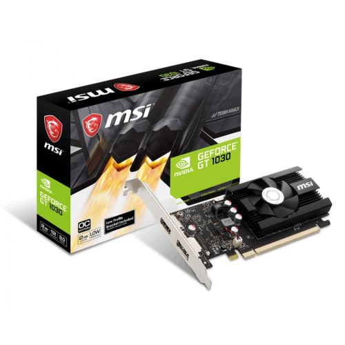 TARJETA DE VIDEO MSI GT 1030 2GB/DDR4/64BIT
