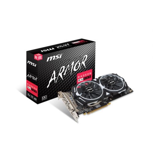 TARJETA DE VIDEO MSI RX 580 ARMOR OC 8GB/DDR5/256B