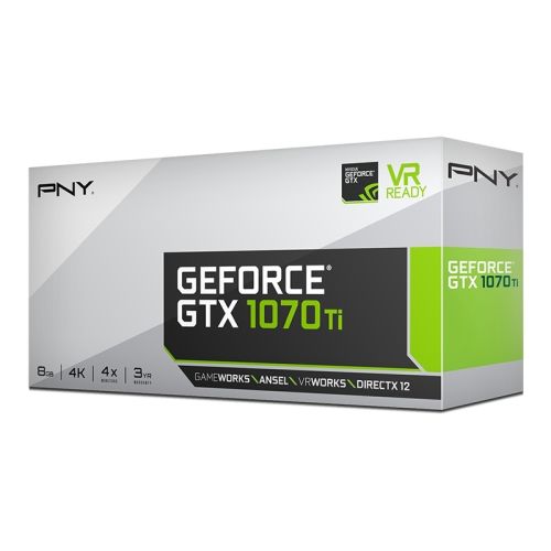 TARJETA DE VIDEO PNY VCGGTX1070T8PB GTX 1070 TI 8GB GDDR5