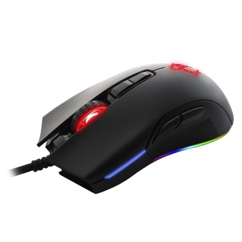 MOUSE GAMING YEYIAN ERGONOMICO, 12000 DPI LUZ RGB 7 BTN CLAYMORE 2000