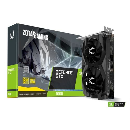 TARJETA DE VIDEO ZOTAC GEFORCE GTX 1660 6GB/DDR5/192BIT