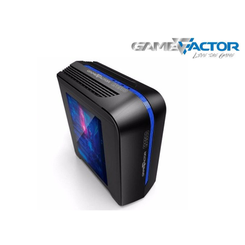 GABINETE GAME FACTOR CSG500 mATX BLUE, USB 3.0,1 VENT 120MM S/FTE