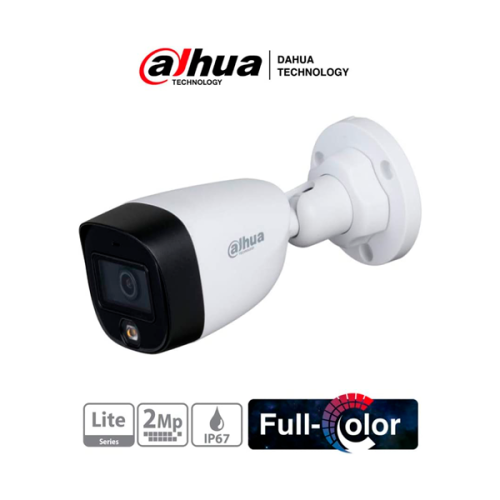 DAHUA CAMARA BALA F C 2MP LENTE 2 8 DH-HAC-HFW1209CN-LED-0280B 