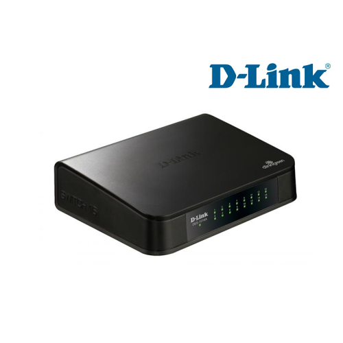 SWITCH DE 16 PUERTOS D-LINK/FAST ETHERNET/ESCRITORIO/PUG&PLAYDES-1016A