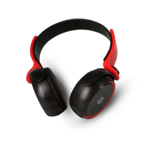 DIADEMA HEADSET GETTTECH GH-2540R RYTHM C MIC NEGRO C ROJO 3 5MM