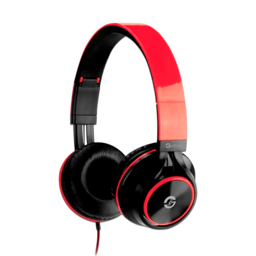 DIADEMA HEADSET GETTTECH GH-3100R SONORITY 3 5MM C MIC ROJO