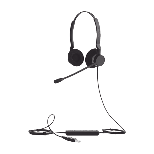 DIADEMA Jabra BIZ 2300 Duo, USB, UC