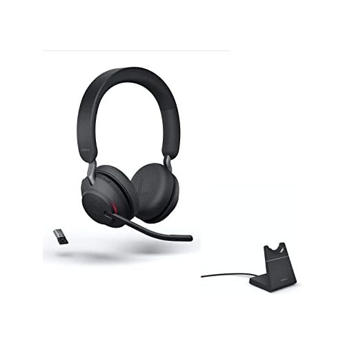 DIADEMA JABRA Evolve2 65 MS Stereo, Inalámbrico, Bluetooth, USB A