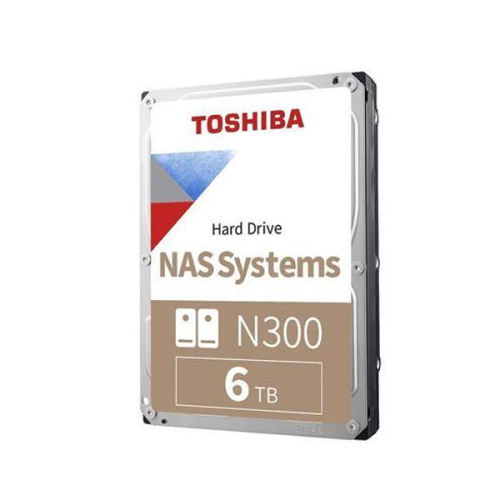 DISCO DURO INTERNO TOSHIBA 4TB HDWG440XZSTA N300 7200RPM NAS 128MB