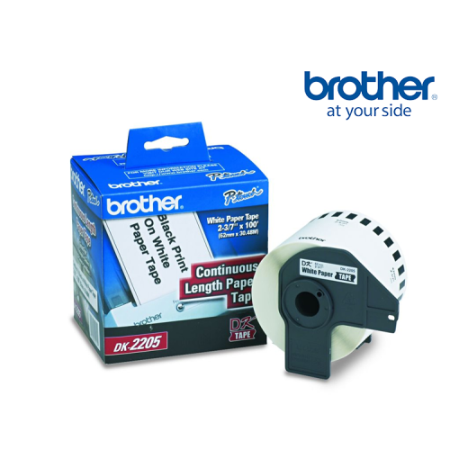 ROLLO DE PAPEL BROTHER DK2205