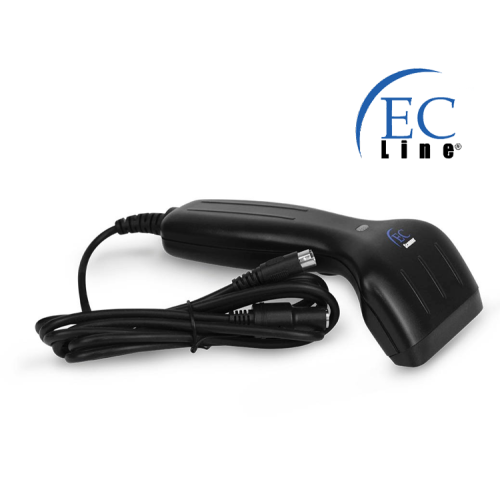 LECTOR CCD DE CODIGO DE BARRA EC LINE/EC-CD-8100-USB/ERGONOMICO NEGRO
