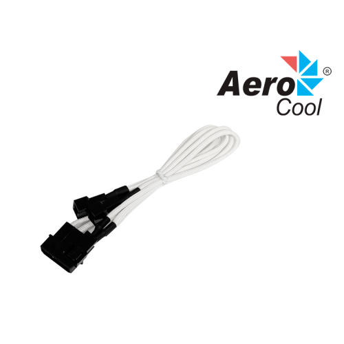 CABLE 3PIN PARA VENTILADOR 60CM BLANCO AEROCOOL EN54973