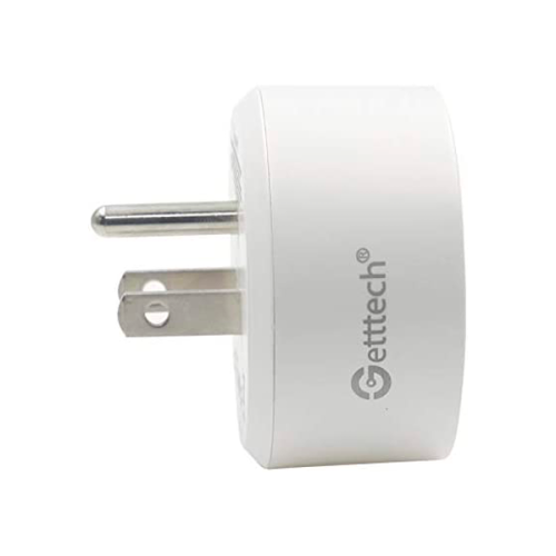 ENCHUFE INTELIGENTE GETTTECH GSW-71002 WISH WIFI SMART APP 2 PZS