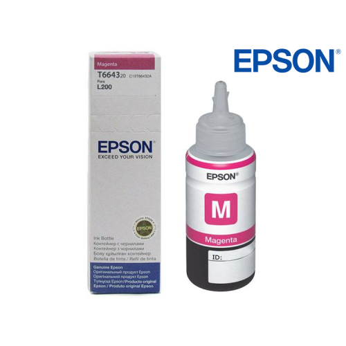 BOTELLA EPSON ECOTANK T664 MAGENTA SERIE L 70ML (T664320-AL) 