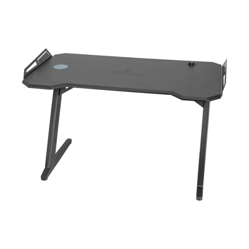 ESCRITORIO GAMER YEYIAN YFD-LWCU-01-BK LOKII RGB HUB C INA ACERO NE