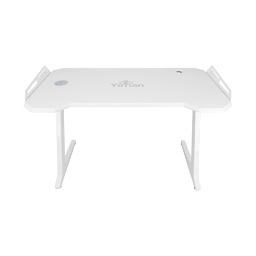 ESCRITORIO GAMER YEYIAN YFD-LWCU-01-WH LOKII RGB HUB C INA ACERO BL