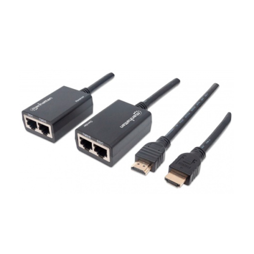 EXTENSOR VIDEO HDMI MANHATTAN 30M VIA CAT 5 6 207386