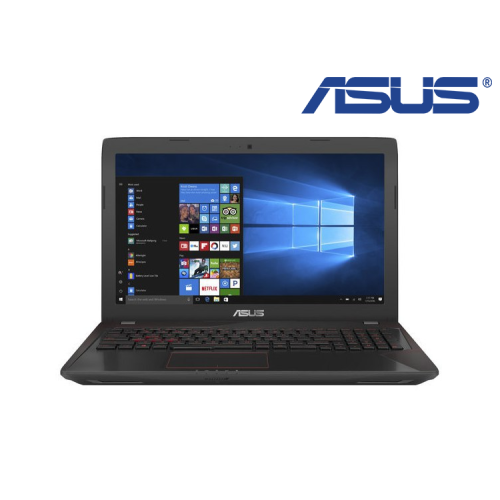 LAPTOP GAMER ASUS FX 15.6 CI5 7300HQ 8GB 1TB GTX1050 4G DVD-DL W10 1Y