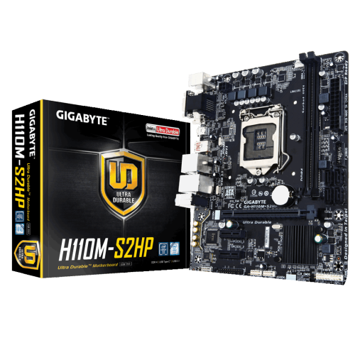 MOTHERBOARD GIGABYTE GA-H110M-S2PH DDR4 LGA 1151 