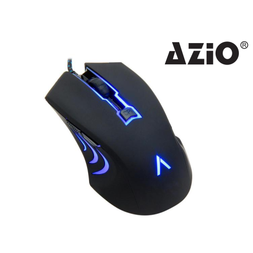 MOUSE GAMING AZIO GM2400 NEGRO 2400 DPI