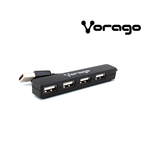 CONCENTRADOR VORAGO DE 4 PUERTOS SLIM HU-100