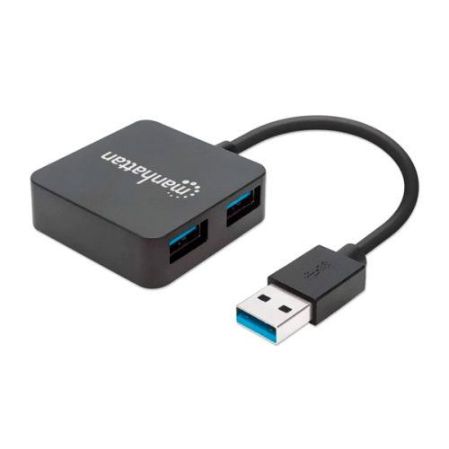 HUB USB V3 0 MANHATTAN 4 PTOS SUPER VELOCIDAD 162296