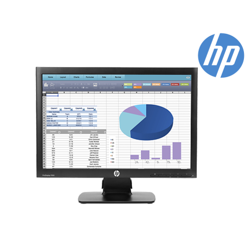 MONITOR HP PRODISPLAY P202 LED 20" 1600 X 900 5MS VGA NEGRO (K7X27AA)