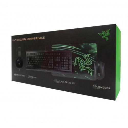 KIT RAZER GAMING TECLADO - MAT - DIADEMA - MOUSE RZ85-01470200-B3U1