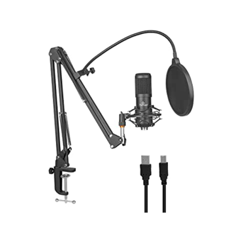 KIT MICROFONO USB YEYIAN YSA-UCMQ-01 AGILE STREAMING NEGRO