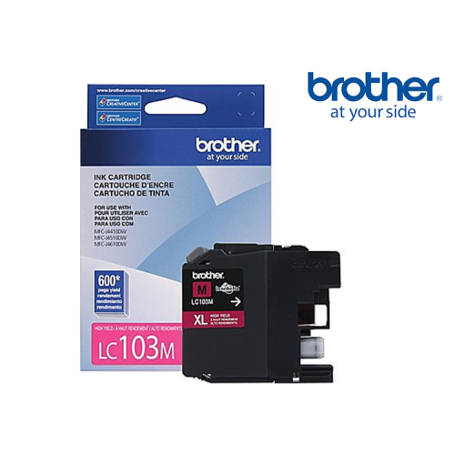 CARTUCHO BROTHER LC103M MAGENTA LC103M