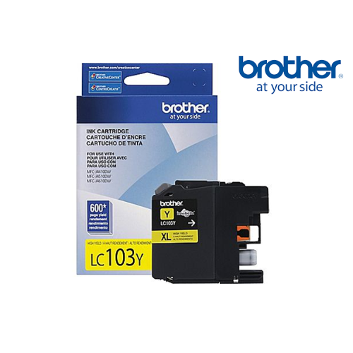 CARTUCHO BROTHER LC103Y AMARILLO LC103Y