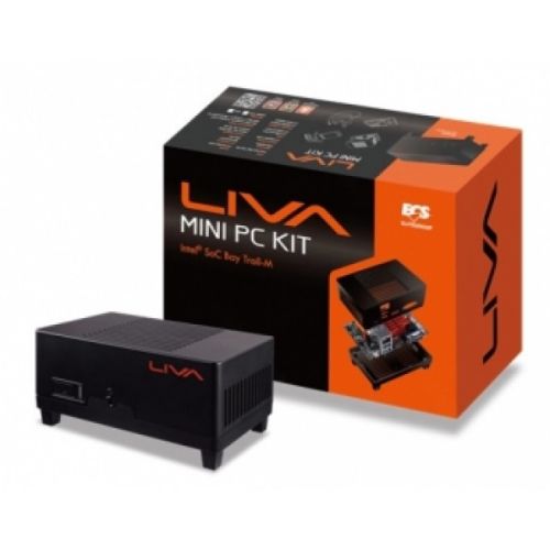 MINI PC ECS LIVA INTEL N2807 1.58 GHz 2GB WiFi USB3 VGA HDMI SSD 32GB