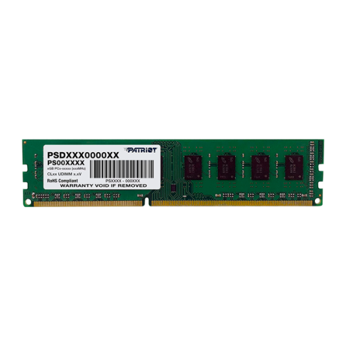 MEMORIA DDR3 PATRIOT SIGNATURE 4GB 1333MHz UDIMM PSD34G13332 